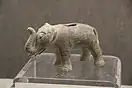 Shang dynasty ceramic elephant, Xinxiang Museum