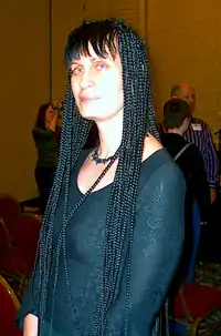 Shariann Lewitt at Readercon, July 2007