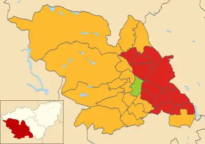 2008 results map