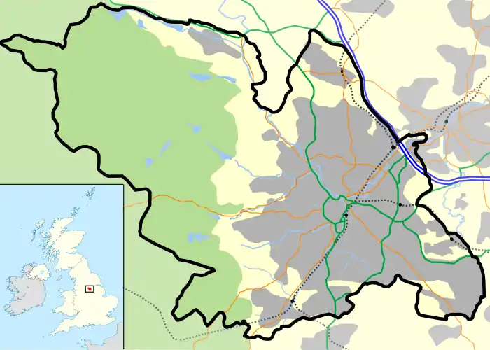 Shiregreen child murders is located in Sheffield