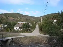 View of one of Hromivka's streets.