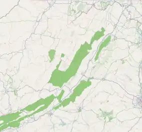 Clifton Forge is located in Shenandoah Valley