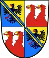 Combined coat of arms of Jankovský z Vlašimi.