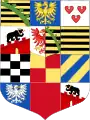 19th century coat of arms of the Anhalt duchies of Anhalt-Bernburg