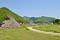 Shingu Miyauchi Ruins, looking towards the Yoshima Kofun