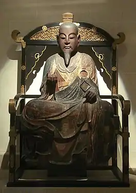 Wooden statue of Prince Shōtoku in the Guimet Museum