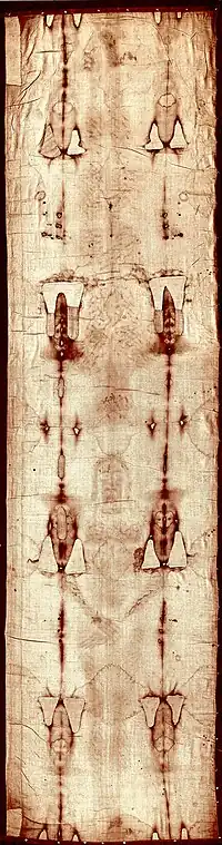 The Holy Shroud is visible only during the Ostensioni