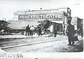 Side view of Princess Theatre after tornado