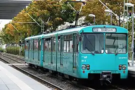 Frankfurt U-Bahn U2e in Frankfurt am Main