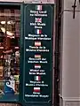 Sign in Ireland in 8 languages.