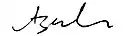 Bahar's signature