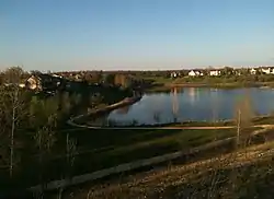 Homes along Silverfox Estates in Birds Hill.