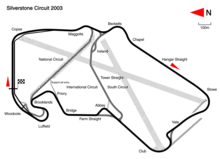 Silverstone Circuit in its 2003 configuration