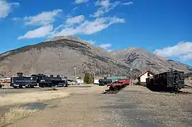 Freight Yard Museum in Silverton, October 2012