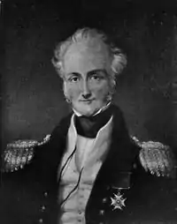 Captain Charles Austen, commanded flagship HMS Winchester in Halifax (1828–1830) (Jane Austen's brother)