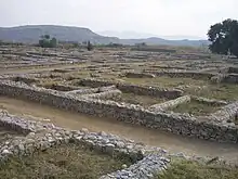 Ruins of the city of Sirkap.