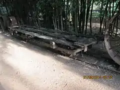 Sisal train at hacienda Yaxcopoil, Yucatan, Mexico