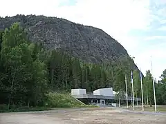 The naturum Höga kusten houses permanent exhibits on the High Coast.