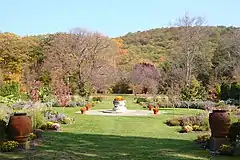 Fall view of the garden