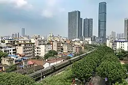 Skyline of Liubei District in April 2019