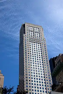 The building as viewed from a nearby street