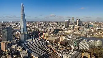 Image 33The Shard (left), an icon of 21st-century London (from History of London)