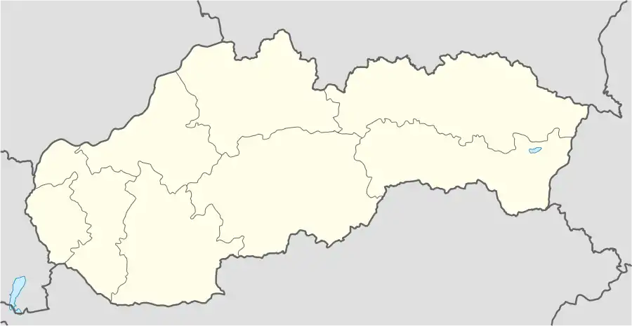 Víťaz is located in Slovakia