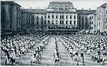 Slovenian-Croatian Catholic Orel gathering in Ljubljana 1913