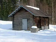 Image 37A smoke sauna (savusauna) in Enonkoski (from Culture of Finland)