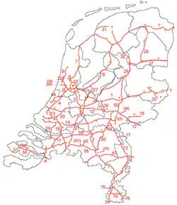 Motorways in the Netherlands