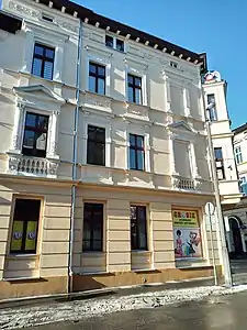 Renovated elevation on Sienkiewicza street