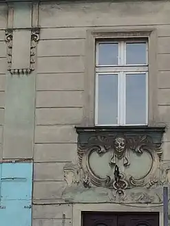 Detail of the facade