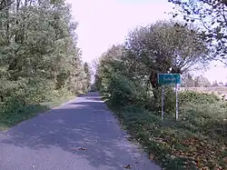 Road in Soboń.