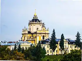 St. George's Cathedral in Lviv, today Ukraine (1744–62)