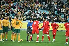 Image 18The Bahrain national football team playing Australia on June 10, 2009, in a World Cup qualifier (from Bahrain)