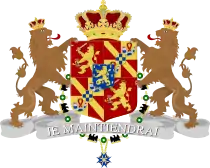 Coat of arms of William I as "sovereign prince", 1813–1815