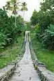 Stone staircase leading from the beach in the village of Songliat Dol, East Yamdena