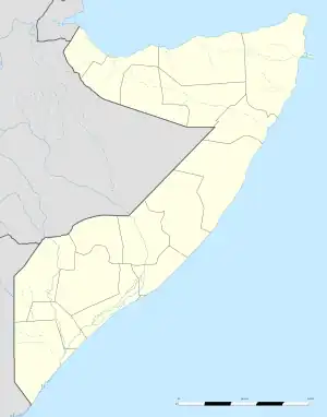 Balcad is located in Somalia