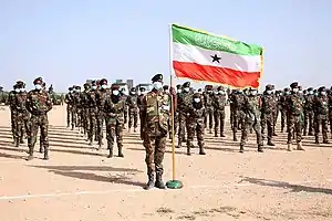 Members of the Somaliland National Army