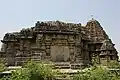 Another view of Someshvara temple at Haranahalli where mantapa entrance has been closed