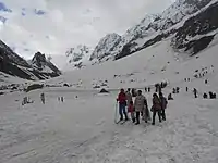 Sonmarg Thajiwas glacier in May 2013