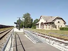 The old Sonda railway station