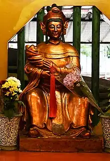 Songzi Niangniang (送子娘娘) altar in Singapore.