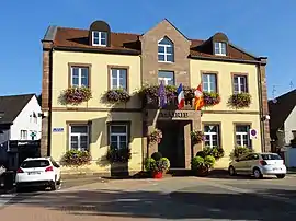 The town hall in Souffelweyersheim