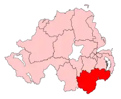 A medium constituency located in the centre of the county. Due to the elongated shape of the county, no constituencies border it to the north or the south despite its central location.