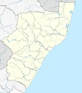 eMdloti is located in KwaZulu-Natal