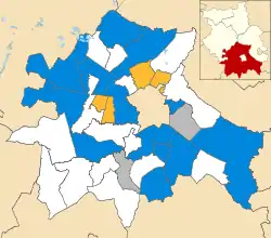 2011 results map