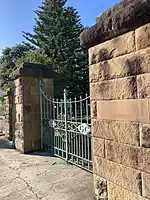 Stone Gates South Head General Cemetery designed Edwin Sautelle