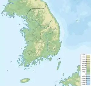 Nam Seoul CC is located in South Korea