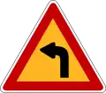 Left curve